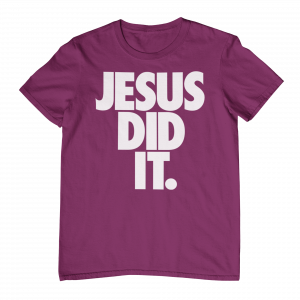 Jesus Did It T-shirt